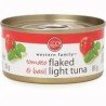 Western Family Flaked Light Tuna Tomato & Basil 85 g