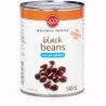 Western Family Black Beans No Salt Added 540 ml