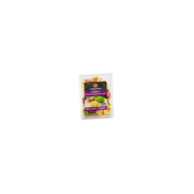 Western Family Rainbow Cheese Tortellini Pasta 350 g