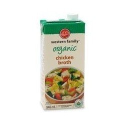 Western Family Organic Chicken Broth 946 ml