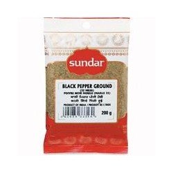 Sundar Ground Black Pepper 200 g