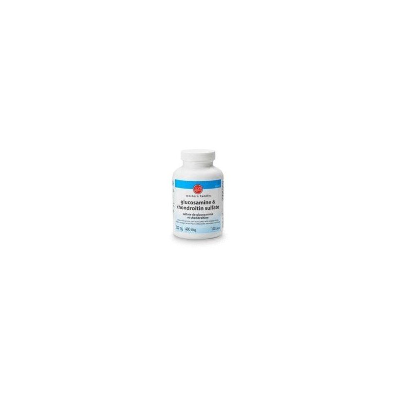 Western Family Glucosamine & Chondroitin Sulfate 500 mg/400 mg 140’S