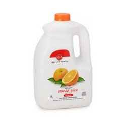 Western Family Premium Orange Juice No Pulp 2.63 L