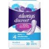 Always Discreet Pads Bladder Leaks 4 Moderate 20's