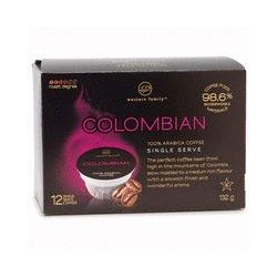 Western Family Coffee Colombian K-Cups 12's