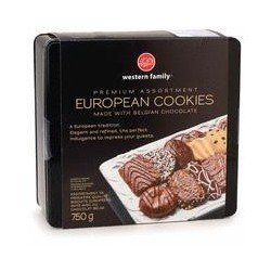 Western Family Premium Assortment European Cookies 750 g