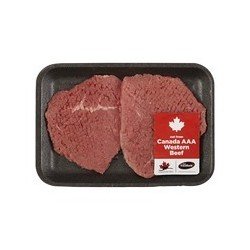 Loblaws AAA Beef Tenderized Minute Steak (up to 254 g per pkg)