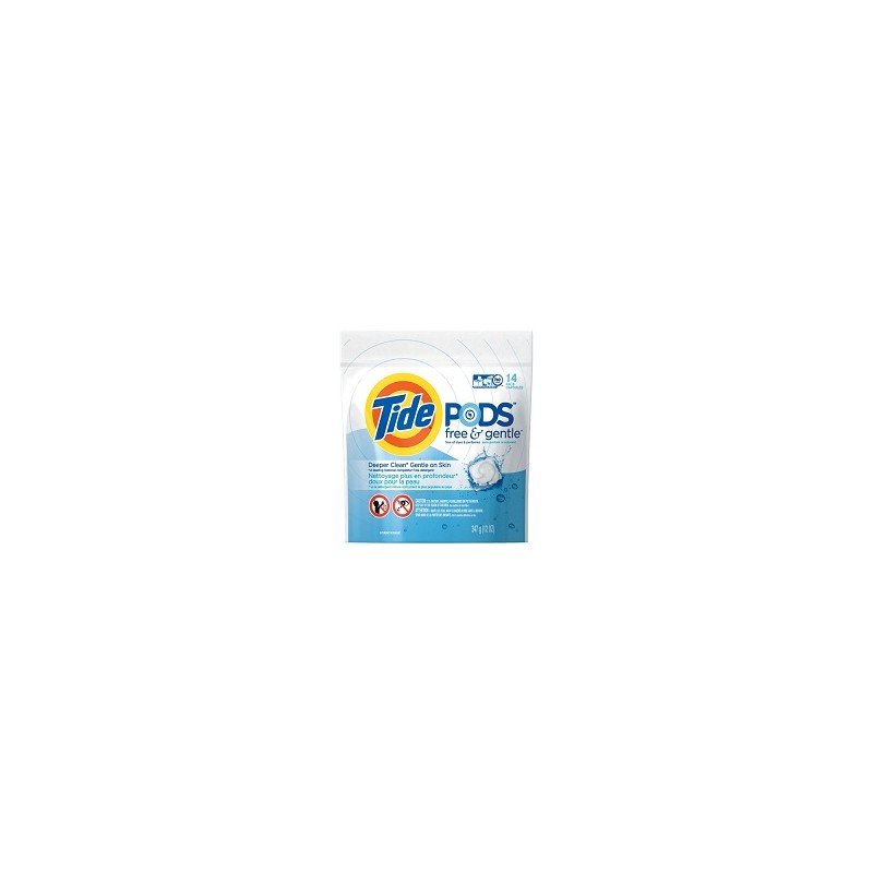 Tide Pods Laundry Detergent Free & Gentle 347 g