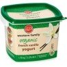 Western Family Organic French Vanilla Yogurt 3.2% 1.75 kg