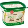 Western Family Organic Plain Yogurt 3.5% 1.75 kg