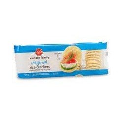 Western Family Original Rice Crackers 100 g