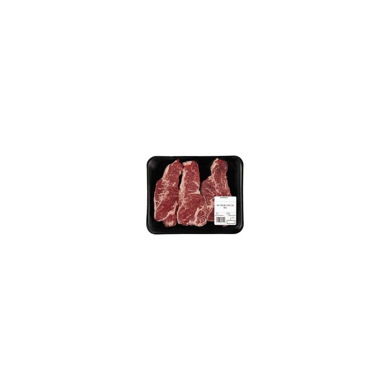 PC Certified AAA Angus Beef Strip Loin Steak Value Pack (up to 1221 g per pkg)