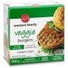 Western Family Veggie Burgers 568 g 4’s
