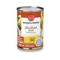 Western Family Chicken Broth Condensed Soup 284 ml