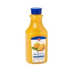 Western Family 100% Pure Orange Juice with Calcium 1.54 L