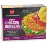 Western Family Crispy Chicken Burgers 800 g