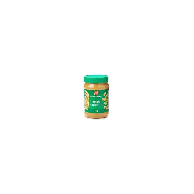 Western Family Smooth Peanut Butter 1 kg