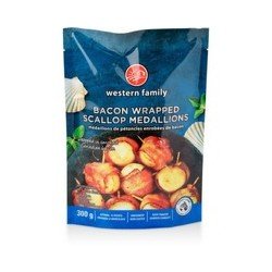 Western Family Bacon Wrapped Scallop Medallions 300 g