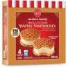 Western Family Vanilla Ice Cream Waffle Sandwiches 4 x 100 ml