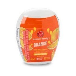 Western Family Orange Liquid Water Enhancer 48 ml
