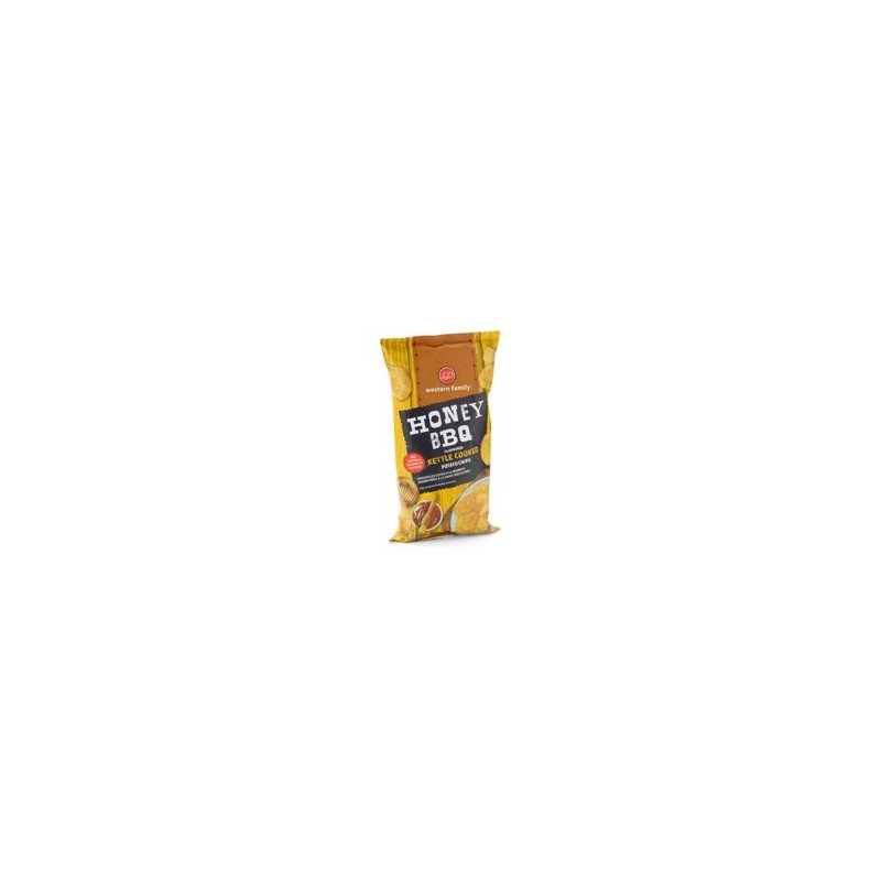 Western Family Kettle Cooked Potato Chips Honey BBQ 200 g