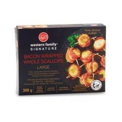 Western Family Signature Bacon Wrapped Scallops 300 g