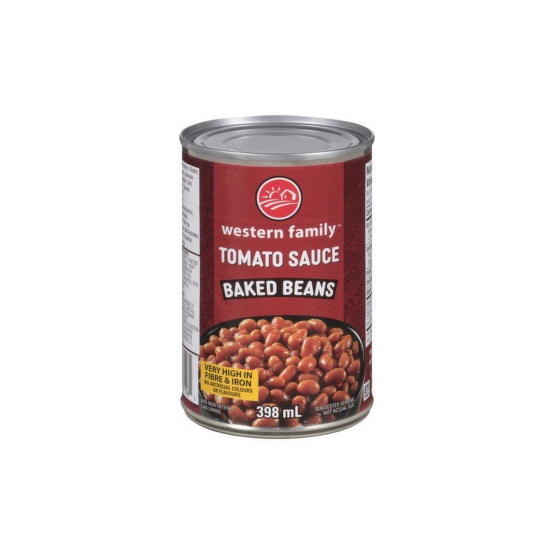 Western Family Tomato Sauce Baked Beans 398 ml