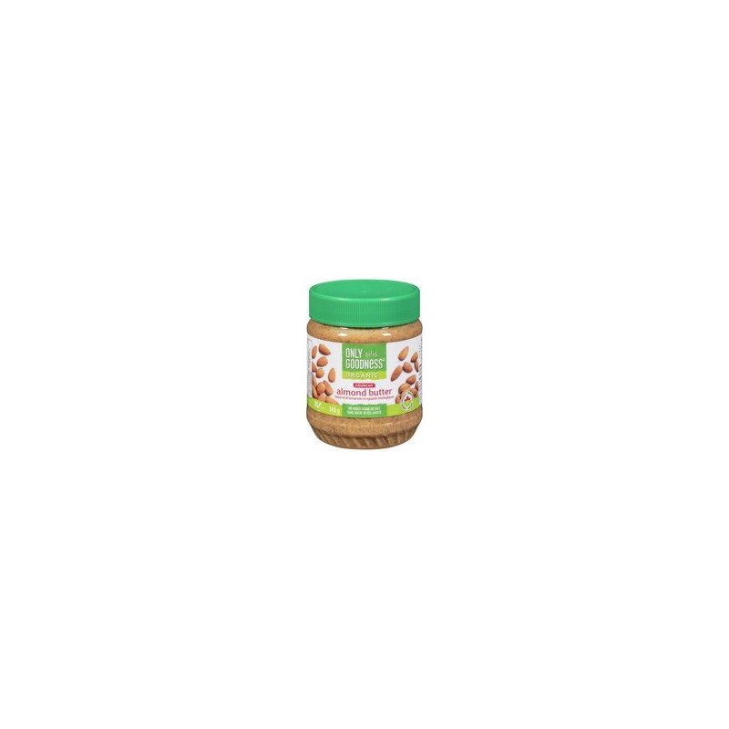 Only Goodness Organic Crunchy Almond Butter 340 g