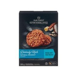 Our Finest Divinely Rich Oatmeal Coconut Cookies 280 g