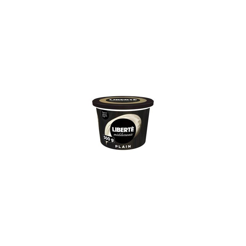 Liberte Mediterranee Yogurt Plain 9% 500 g