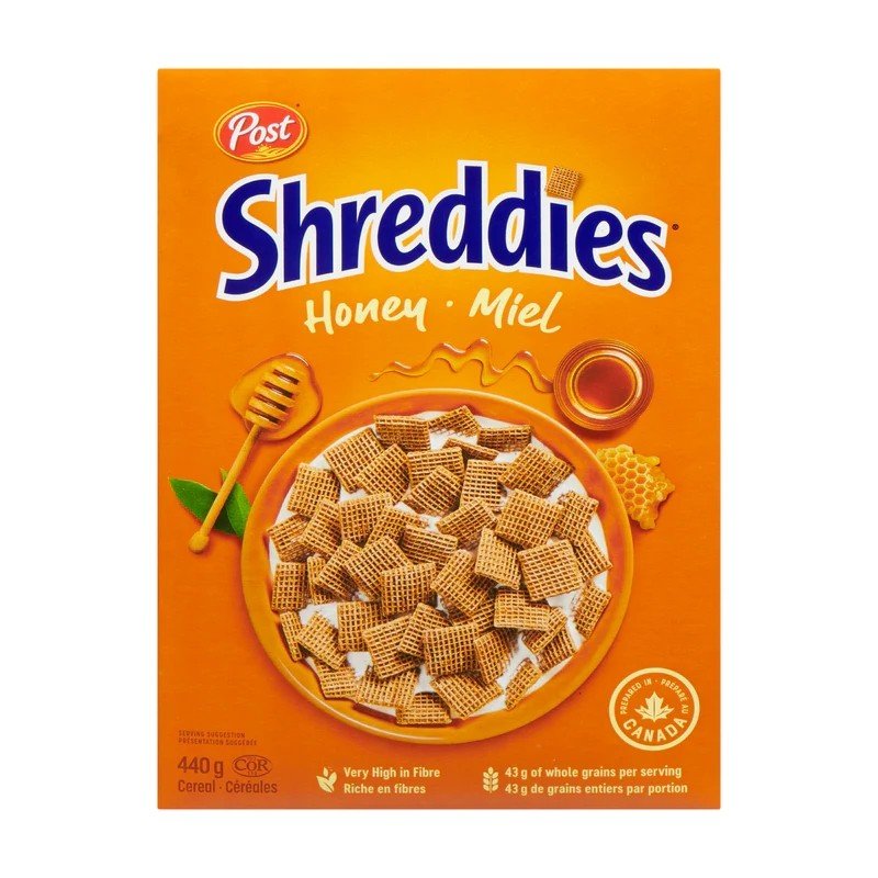 Post Shreddies Honey Cereal 440 g