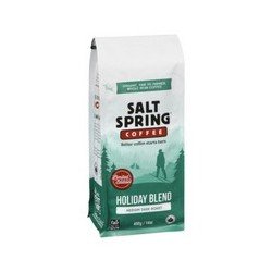 Salt Spring Holiday Blend Coffee Medium Dark Roast 400 g