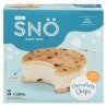 Sno Dairy Free Oat Based Chocolate Chips Frozen Dessert Sandwiches 3 x 100 ml