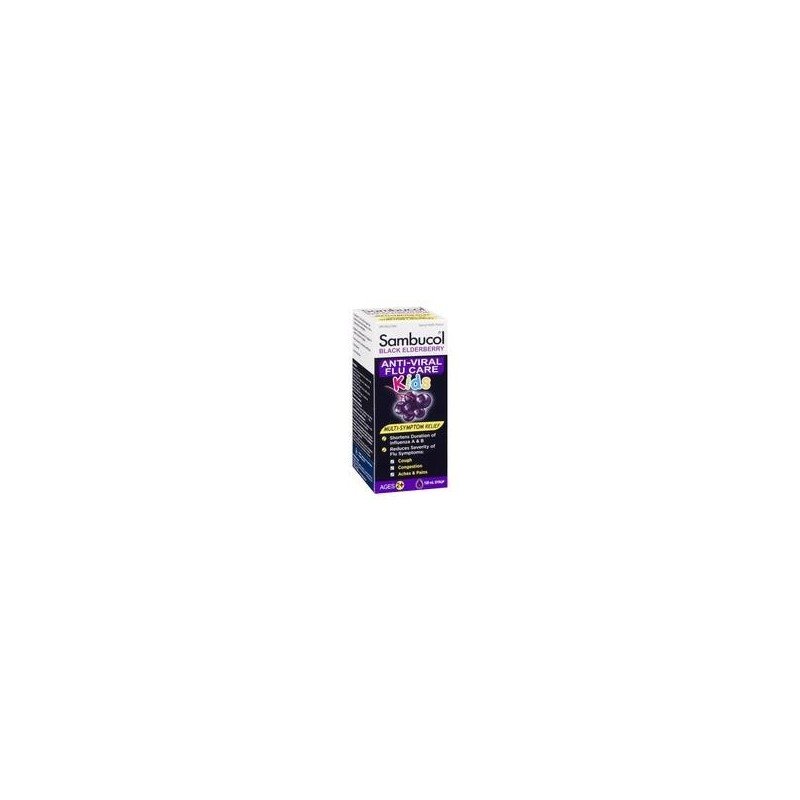 Sambucol Cold and Flu Relief Tablets Black Elderberry 120 ml