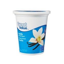 Great Value Vanilla Stirred Yogurt 1.5% 650 g