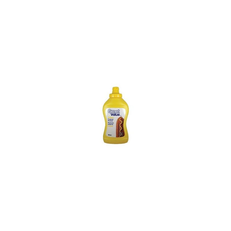 Great Value Prepared Yellow Mustard 400 ml