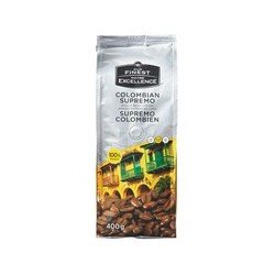 Our Finest Coffee Colombiano Supremo Whole Bean 400 g