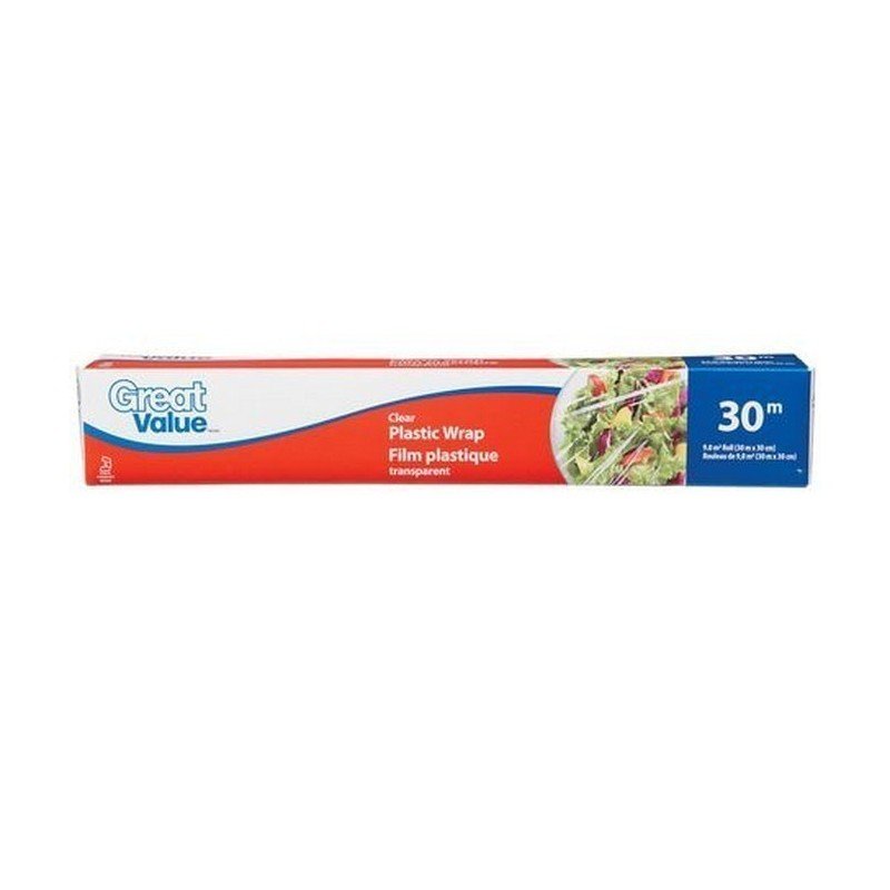 Great Value Clear Plastic Wrap 30 m