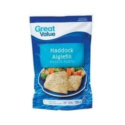 Great Value Wild Caught Haddock Fillets 700 g