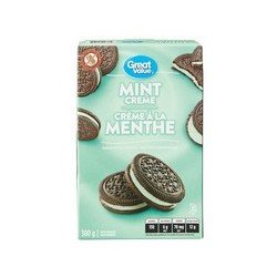 Great Value Mint Creme Cookies 300 g