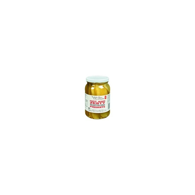 PC Hot & Zesty Deli-Sliced Dill Pickles 500 ml