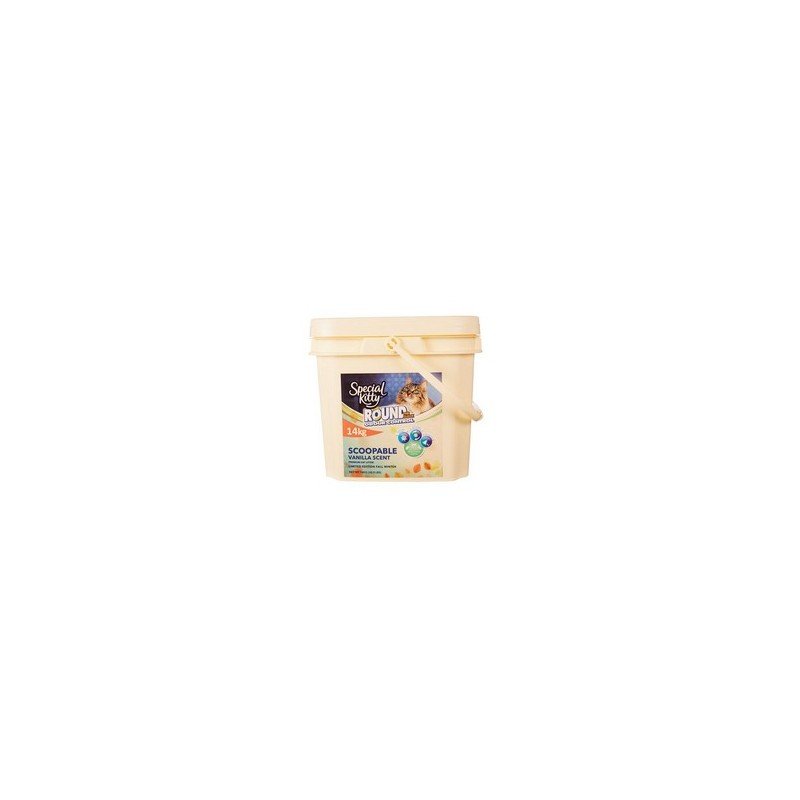 Special Kitty Round the Clock Vanilla Scented Cat Litter 14 kg