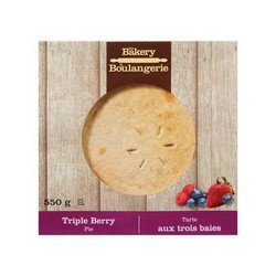 The Bakery 8” Triple Berry Pie 550 g