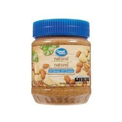 Great Value Natural Smooth Almond Butter 340 g