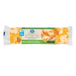 Great Value Lactose Free Marble Cheddar Cheese Block 400 g