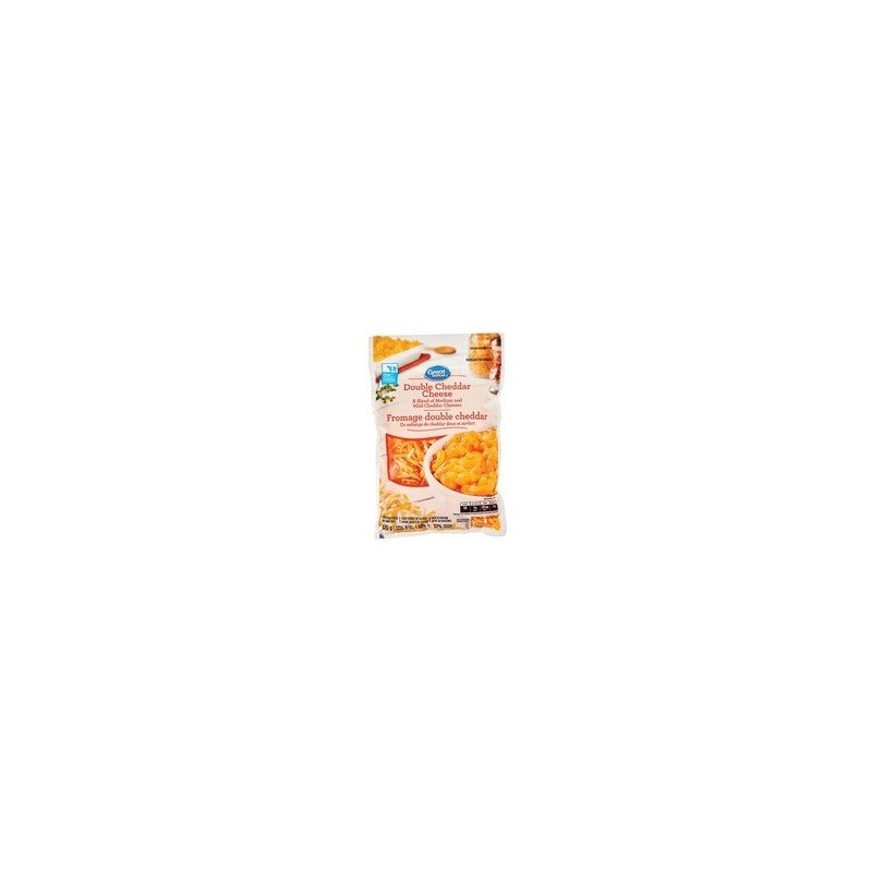 Great Value Double Cheddar Shredded Cheese 320 g