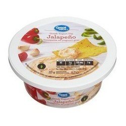 Great Value Greek Yogurt Dip Jalapeno 227 g