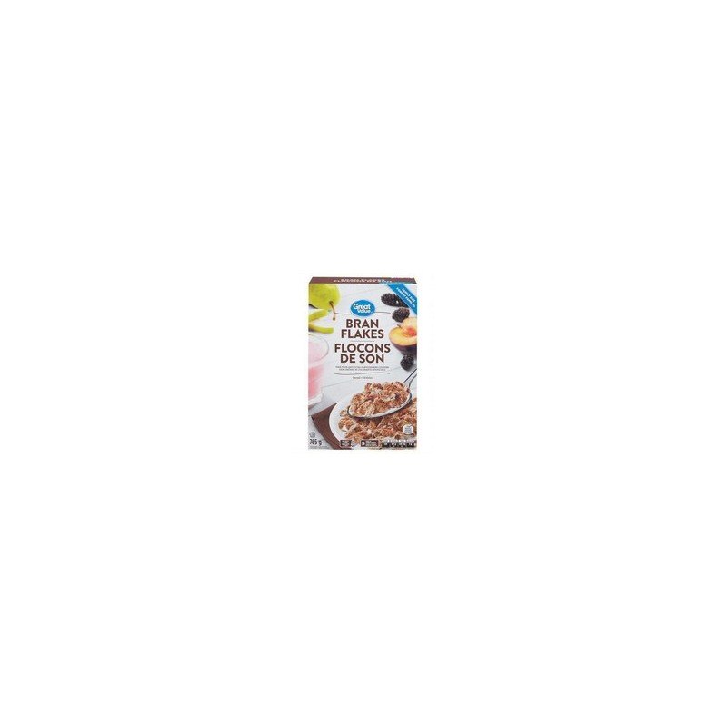 Great Value Family Size Bran Flakes Cereal 765 g