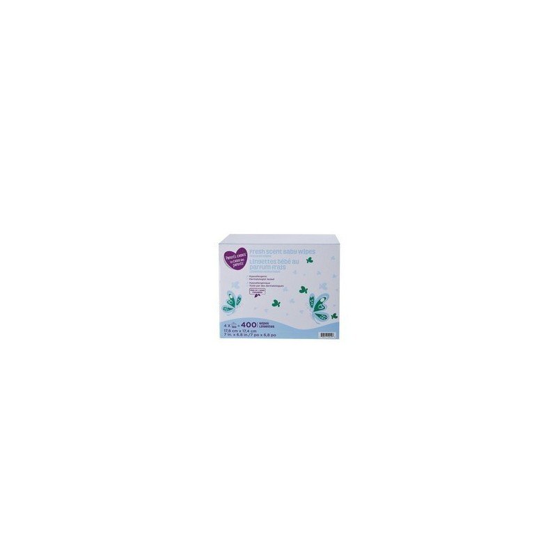 Parent's Choice Fresh Scent Textured Baby Wipes 400's