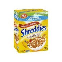Post Jumbo Shreddies Cereal...